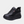 Black Platform PU Leather Women Sneakers