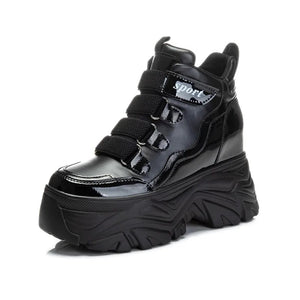 Black Platform Sneakers 90s
