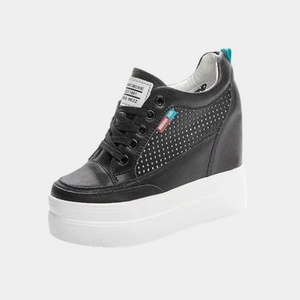 Black Platform Sneakers Cheap