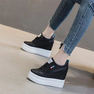 Black Platform Sneakers Cheap