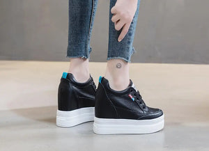 Black Platform Sneakers Cheap