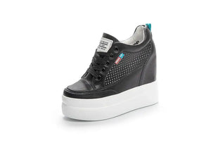 Black Platform Sneakers Cheap
