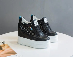 Black Platform Sneakers Cheap