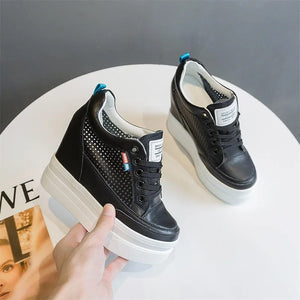 Black Platform Sneakers Cheap