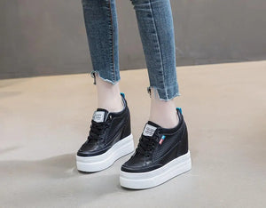 Black Platform Sneakers Cheap