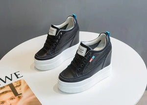 Black Platform Sneakers Cheap