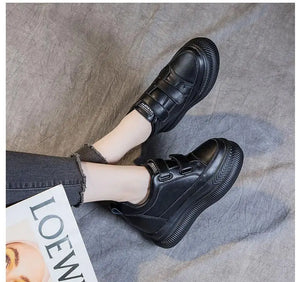 Black Platform Sneakers Comfortable