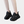 Black Platform Sneakers PU leather