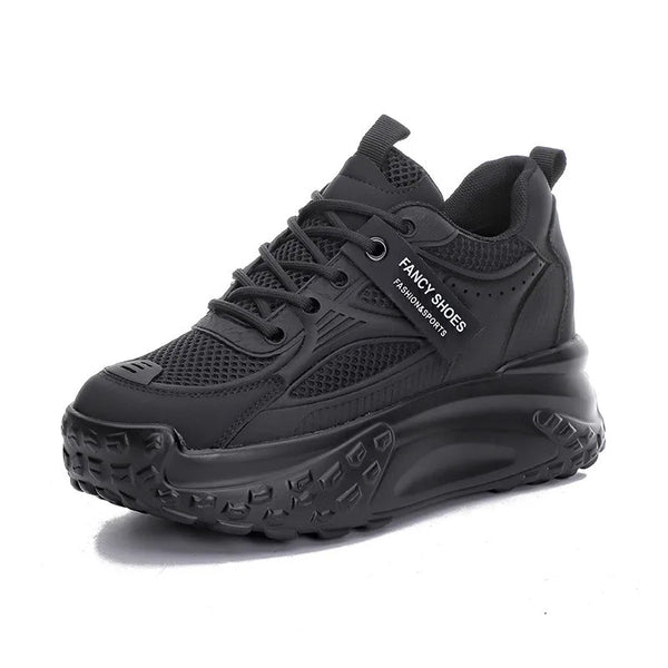 Black Platform Sneakers Goth