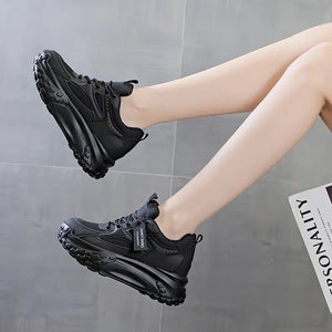 Black Platform Sneakers Goth