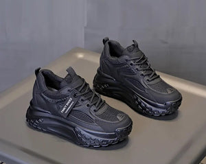 Black Platform Sneakers Goth