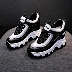 Black Platform Sneakers High Quality