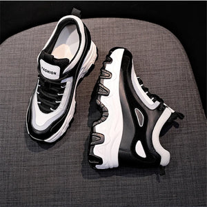 Black Platform Sneakers High Quality