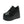 Black Platform Sneakers Large Size