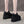 Black Platform Sneakers Large Size