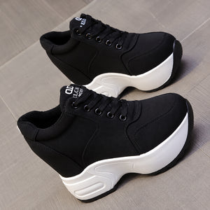 Black Platform Sneakers Outfit