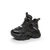 Black Platform Sneakers Techwear