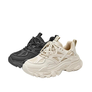 Black Platform Sneakers