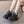 Black Platform Women Sneakers