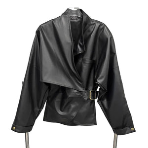 Black Pleather Jackets Women