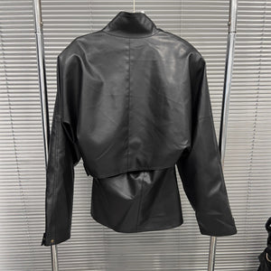 Black Pleather Jackets Women