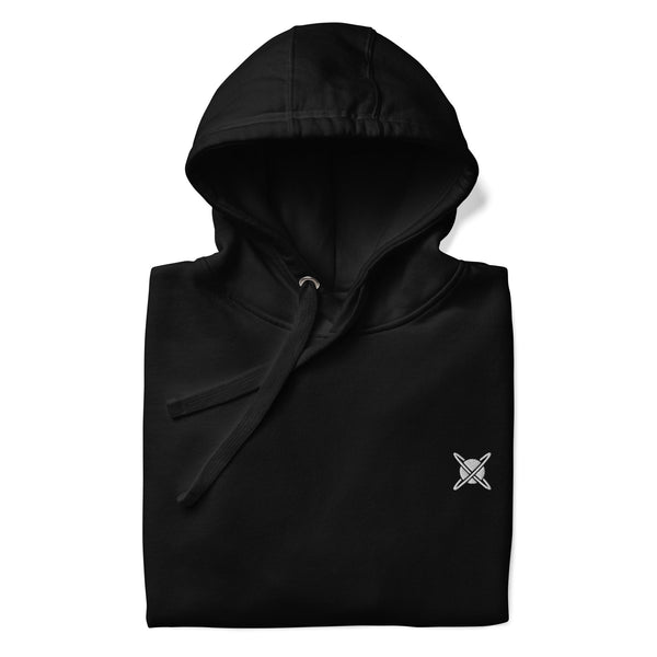 Black Polished Hoodie