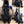 Black PU Leather Lace Up Womens Boots