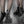 Black PU Leather Lace Up Womens Boots