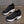 Black PU Leather Platform Sneakers