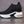 Black PU Leather Platform Sneakers