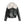 Black PU Leather Shearling Jacket Women