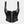 Black PU Leather Sleeveless Crop Top