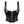 Black PU Leather Sleeveless Crop Top