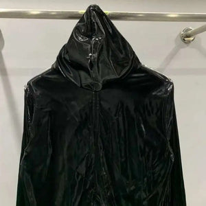Black PU Leather Vintage Jacket