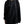 Black Rhinestones Shining Thick Hoodie - product view on white background