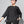 Black Ribbon Round Neck T-shirts Women's