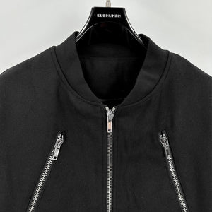 Black Rivet PU Leather Jacket