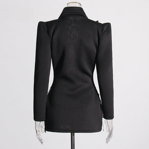 Black Sequin Jacket For Women