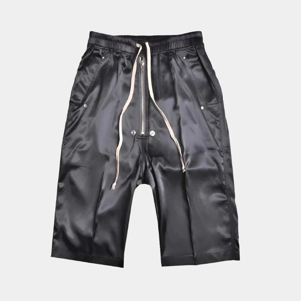 Black Short Cargo Pants