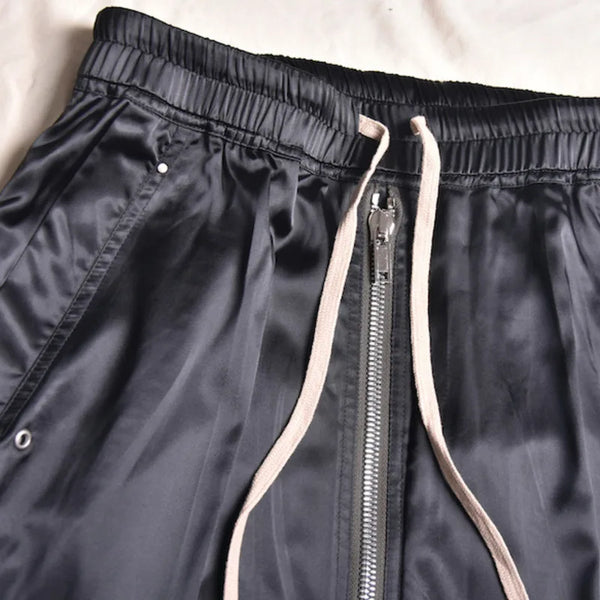 Black Short Cargo Pants