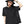 Black Short Sleeve T-shirt Women's - product view on white background