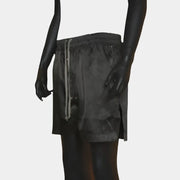 Schwarze Herren-Cargo-Shorts