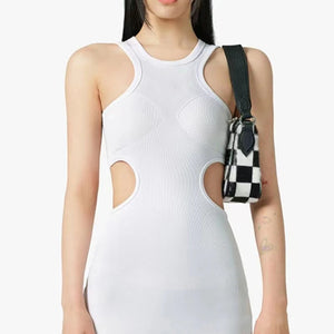 Black Side Cut Out Dress