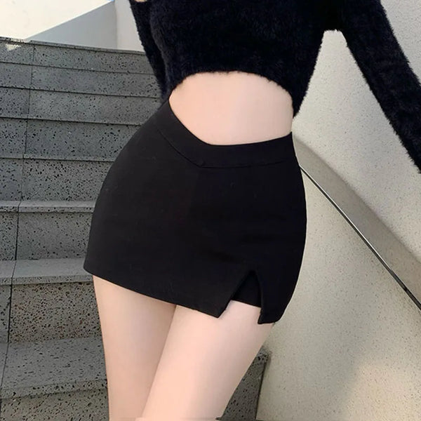 Black Skirt Cargo