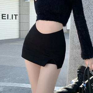 Black Skirt Cargo