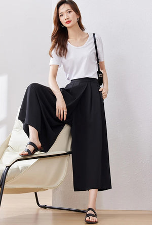 Black Skirt Pants