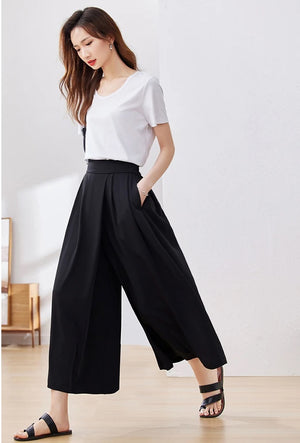 Black Skirt Pants