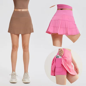 Black Skort Casual Workout