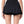 Black Skort Pocket - product view on white background