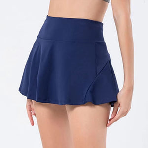 Jupe-short noire avec poche